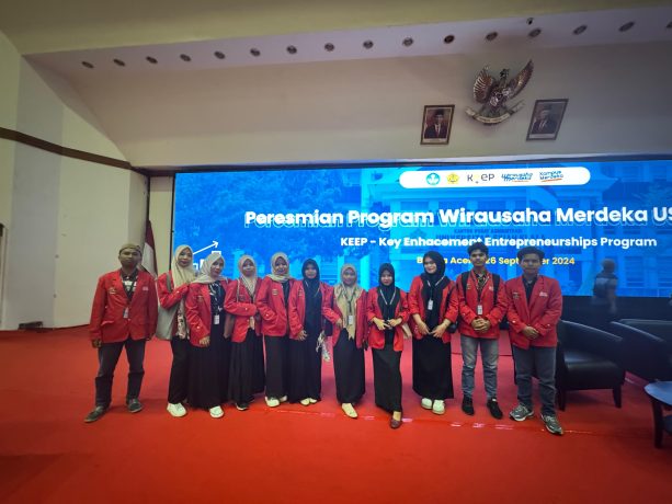 Ke-15 mahasiswa UUI yang lolos Program Wirausaha Merdeka Kemendikbudristek Tahun 2024.